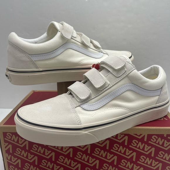 Vans Mn Cream Vans Old Skool Velcro 
Marshmallow/Turtledove
VN0A3D29R2S Sneakers - Picture 9 of 16